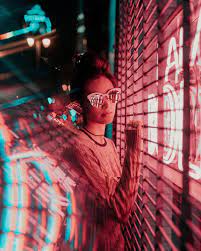 Under The Electric Sky Beautiful Portrait Photography In Neon Lights By Tom Dewh Neon Photography Portrait Photography Neon Lights Photography