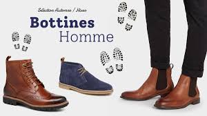 These chelsea boots have been traditionally cobbled in italy from smooth black leather with tonal elasticated inserts and a supple tan lining. Selection Bottines Homme Automne Hiver 2020 Guide Complet