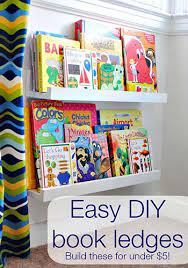 Includes home improvement projects, home repair, kitchen remodeling, plumbing, electrical, painting, real estate, and decorating. Unique Diy Book Storage Solutions Home Crafts By Ali