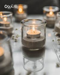 Say Oui To Simple Votive Holders Perfect To Give As Gifts Or To Use As Event Decor Oui By Yoplait Has You Cov Diy Jar Crafts Crafts With Glass Jars Jar
