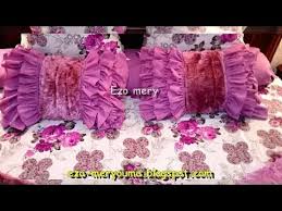 2 طريقة خياطة وسائد الشراشف بالقماش و الكانيش بلمستي الخاصة تحفة Youtube Sewing Patterns Pillow Design Sewing