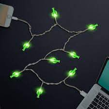 3 in 1 magnetic charger micro usb type c charging cable for iphone samsung phone. China Led String Light Up Phone Charger Micro Usb Charging Cable With Novelty Cactus Light Bulbs For Iphone Cellphone China Led String Light Up Phone Charger And Led String Light Up