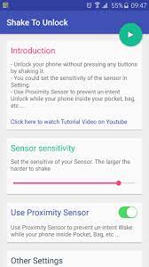 Use with your favorite app sleep timer works hand in hand with your favorite music player like spotify, google play music, tunein radio, and many others, even video players like youtube and netflix. Shake To Unlock For Android Apk Download