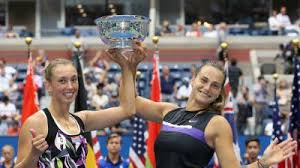 Tennislive.com » elise mertens/aryna sabalenka. Us Open Mertens Sabalenka Overcome Barty Azarenka To Win First Grand Slam Title
