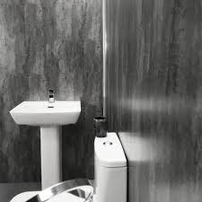 Shower wall panels, wet wall panels or bathroom wall panels, whatever you call them they're one and the same thing. Grey Metallic Retro Large 10mm Thick Bathroom Wall Pvc Cladding Panels Claddtech