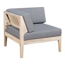 Check spelling or type a new query. Natural Acacia Jorna Modular Outdoor Sectional Corner Chair World Market