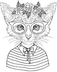 My progress in coloring fur and animals from the very first to recent pictures. Best Coloring Books For Cat Lovers Cat Coloring Book Animal Coloring Pages Cat Coloring Page