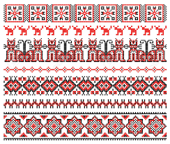Flower / floral patterns for. Embroidered Good Like Handmade Cross Stitch Ethnic Ukraine Pattern Royalty Free Cliparts Vectors And Stock Illustration Image 11189028