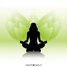 Download Woman Silhouette And Yoga Mandala For Free Yoga Poster Yoga Mandala Silhouette Vector