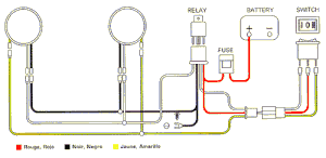 A wiring diagram is a streamlined standard photographic representation of an electrical circuit. Fog Light Wiring Harness Relay Kit 12v 30a On Off Switch 5202 9009 2 P
