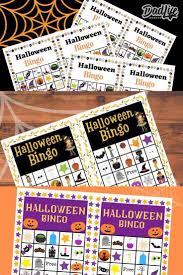 Fill your cart with color today! 3 Sets Of Free Printable Halloween Bingo Cards Dad Life Lessons