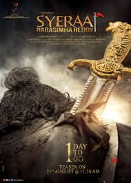 Sye Raa Narasimha Reddy Journey Begins In 1 Day Hd Posters Social News Xyz Raa New Poster Telugu Movies