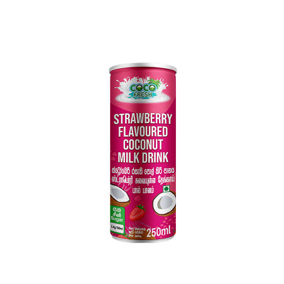 Strawberry coconut milk drink 250ml