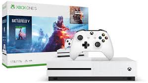 Console And Box Shot Of Xbox One S Battlefield V Bundle 1tb Xbox One S Xbox One S 1tb Xbox One Console