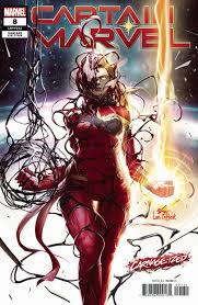 But now is not a time to mourn for fallen heroes (or their symbiotes). May190857 Captain Marvel 8 Inhyuk Lee Carnage Ized Var Previews World