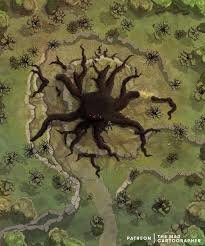 The Gulthias Tree Battlemaps Dnd World Map Fantasy Map Dungeon Maps