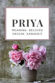 Baby Girl Name Priya Meaning Beloved Origin Sanskrit Girl Names Names With Meaning Baby Girl Names