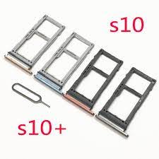 It's important to know how to insert and remove a sim card just in case you ever need to change it for a new one. Phone Sim Card Tray For Samsung S10 Plus G975f G973f G973 Galaxy S10 G975 Original Housing New Micro Sd Card Adapter Holder Sim Card Adapters Aliexpress