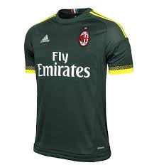 Customised 2015 16 Ac Milan Third Shirt Green T Shirts
