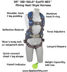 1113195 Exofit Nex Mining Vest Style Harness Qc Qc