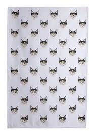 House Of Bulldog Moose Cattt Miffy Tea Towel Available Now At Things British Gift Shop W1 Kingly Court Carnaby London Cat Tea Towel British Gifts Miffy