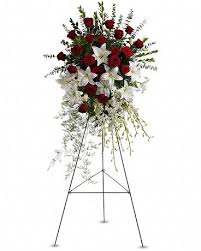 A wake may last a few hours, or the deceased's family may welcome mourners to their home over the course of a few days prior to the funeral. Rose And Lily Spray In Norristown Pa Penny S By Plaza Flowers