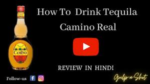 How To Drink Tequila Shots Camino Real Mexican Drink Youtube
