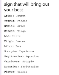 But might have a difficult time with scorpio, leo, and aquarius. Signs That Will Bring Out Your Best Zodiac Star Signs Zodiac Signs Horoscope Zodiac Signs Cancer