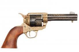 Model 642 deluxe silver/black croc textured wood lipsey's exclusive. Cal 45 Peacemaker Revolver 4 75 Usa 1873 Revolver Der Wilde Westen Und Der Amerikanische Burgerkrieg 1861 1899 Denix