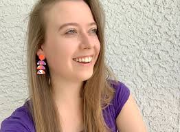 Half Moon Dangle Earrings