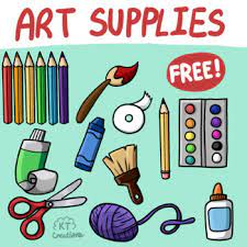 This website is a not for profit educational blog, designed to serve art teachers by providing relevant information about classroom management, art advocacy, and teaching art in alabama. Art Supplies Clip Art By Kaitlyn Screations Teachers Pay Teachers