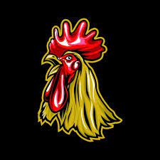โลโก ไก ต วผ บนพ นหล งส ดำ เวกเตอร และ ว สด png black backgrounds rooster logo icons