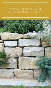 Steinmauer Als Blickfang Und S En 2020 Con Imagenes