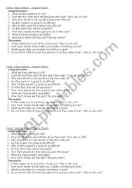 Le film est une distribution d. English Worksheets Ocean S Eleven Video Activity