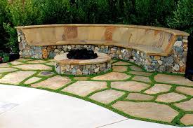 The total cost of installing a flagstone patio typically averages $15 to $30 per square foot. Flagstone Patio Pictures How To Install Flagstone Patio With Mortar Flagstone Patio Cost Dry Laid Flagston Fire Pit Decor Backyard Fire Fire Pit Backyard