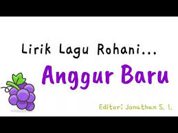 Bait roh kudus tercurah di tempat ini urapannya yang ajaib memulihkan umatnya. Lirik Lagu Rohani Anggur Baru Youtube