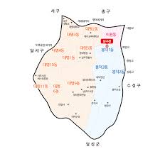 대구 22.2 ℃ 흐림(대체로 흐림). í–‰ì •êµ¬ì—­ ë° ë™í–‰ì •ë³µì§€ì„¼í„° ëŒ€êµ¬ê´'ì—­ì‹œ ë‚¨êµ¬ì²­