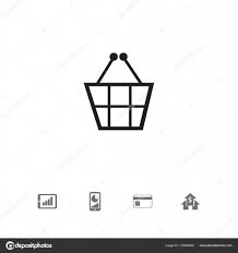 Set Of 5 Editable Statistic Icons Includes Symbols Such As