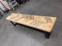 Build a diy wood bench with a chevron top and easy box frame base. Nelsmodern Chevron Bench Facebook