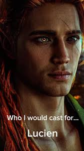 Acotar Fan Casting Lucien Golden Brown