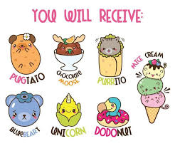 Kawaii Clip Art Animals Clipart Kawaii Food Clipart Funny Etsy Cute Animal Clipart Cute Animal Drawings Kawaii Cute Kawaii Drawings