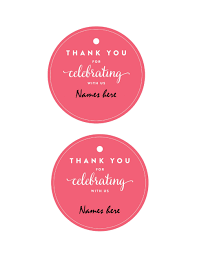 A free, customizable thank you card template in word. 44 Free Printable Gift Tag Templates á… Templatelab