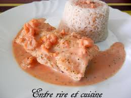 Dos De Cabillaud A La Sauce Crevette Pour 11 Ans De Blog Entre Rire Et Cuisine