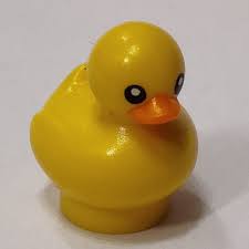 An interesting fact to know about this duck is that the males usually mate with ducks of other species, thereby producing hybrid, sterile offspring. Lego Part 49661pr0001 Animal Bird Duck Duckling With Black Eyes Orange Beak Rebrickable Build With Lego