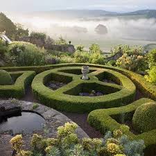 Parterre Formaler Garten Landschaft Gartenraum