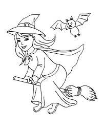 These alphabet coloring sheets will help little ones identify uppercase and lowercase versions of each letter. Free Printable Witch Coloring Page Crafts And Worksheets For Preschool Toddler And Kindergarten