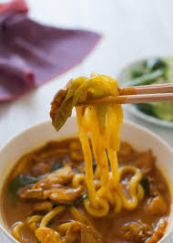 Curry Udon Udon Noodles With Curry Flavoured Broth Recipetin Japan Recipe Udon Noodles Curry Udon Curry