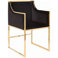 Worlds Away Dining And Occasional Chair Upholstered Dining Chairs Furniture Black Chair