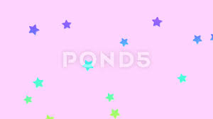 Cute Intro Template Falling Stars Pink With Subscribe Button And Outro Card Ad Falling Stars Pink Cute Falling Stars Intro Animation Background