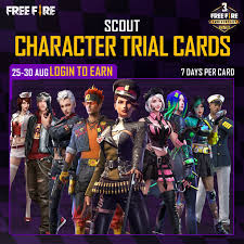 Keep in mind that garena. The Scout Trial Card Is Here Test Garena Free Fire Facebook